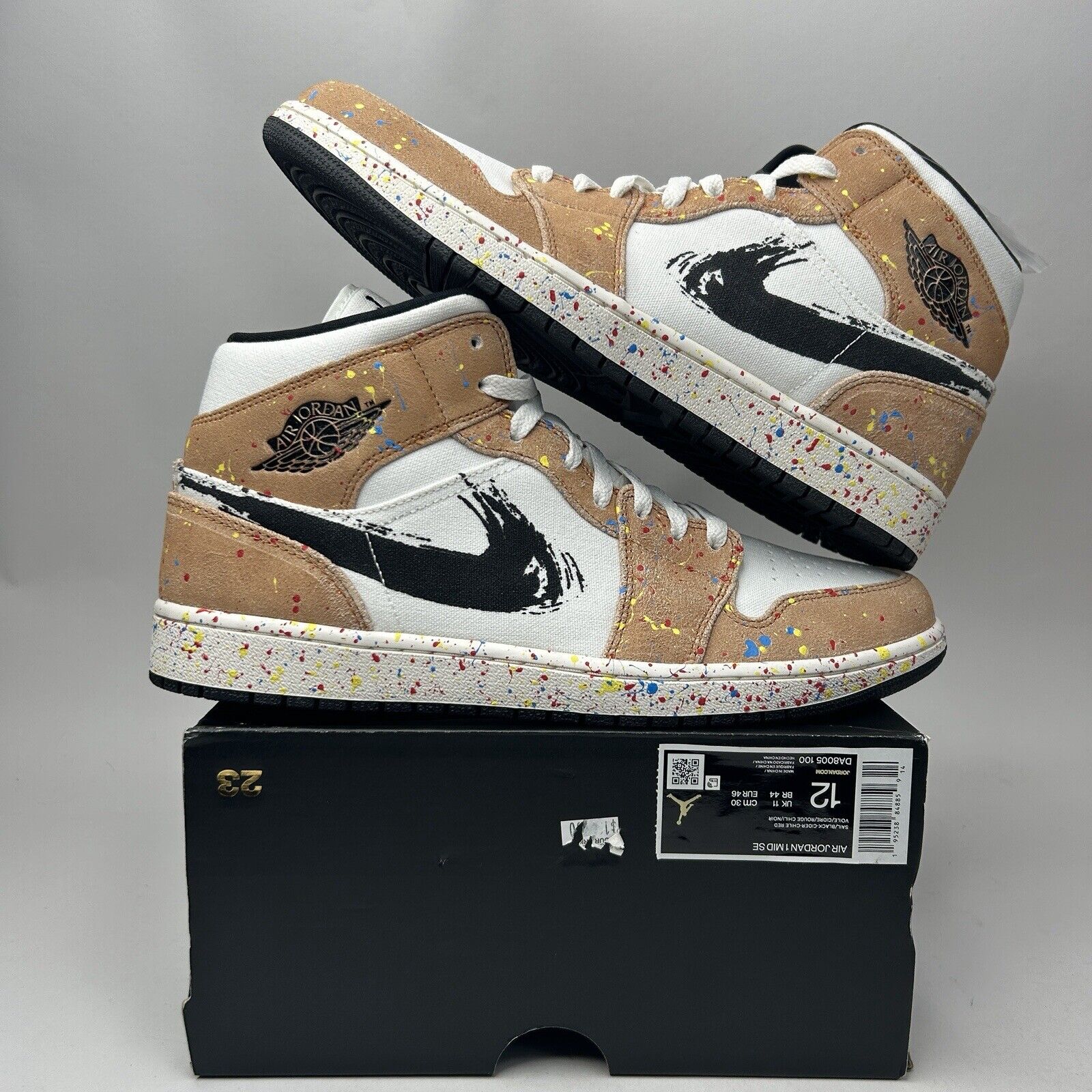 Nike Jordan 1 Retro Mid Se “Brushstroke” 2023